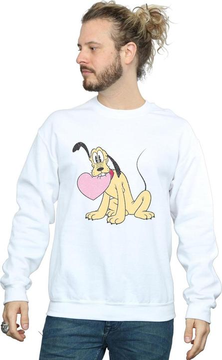 Immagine prodotto Disney Pluto Love Heart Felpa Uomo (XL)