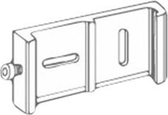 Produktbild NSH Nordic HORTUS Wall bracket HORTUS for single wind screen (211-921)
