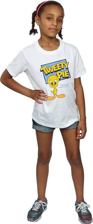Actual product image Looney Tunes Girls Tweety Pie Cotton T-Shirt (116)