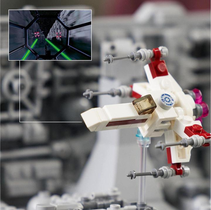 Image du produit LEGO Diorama Death Star Trench Run (75329, LEGO Star Wars)