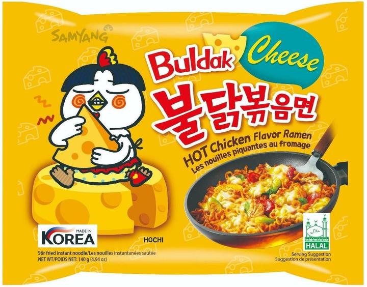 Produktbild Samyang Buldak Buldak Hot Chicken Ramyeon Cheese (620 g)