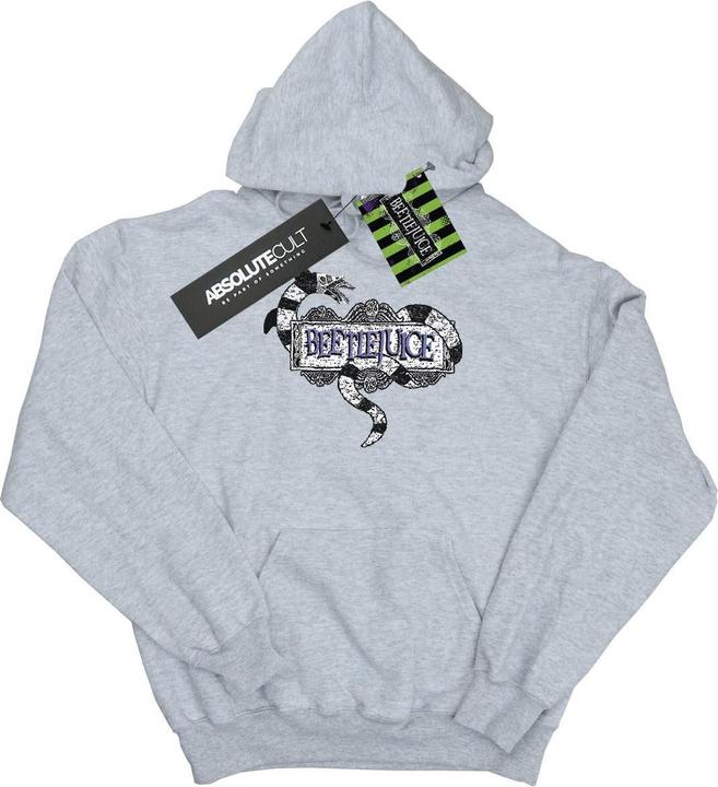 Beetlejuice Sandworm Logo Kapuzenpullover
