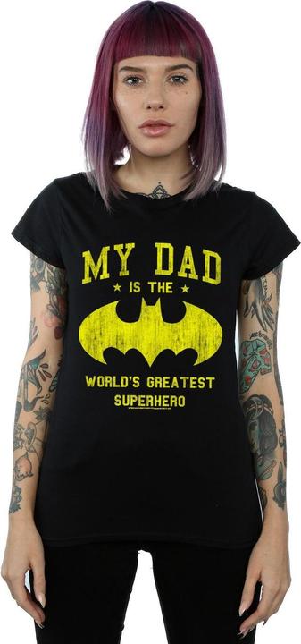 Immagine prodotto Maglietta in cotone Batman My dad is a superhero (XL)