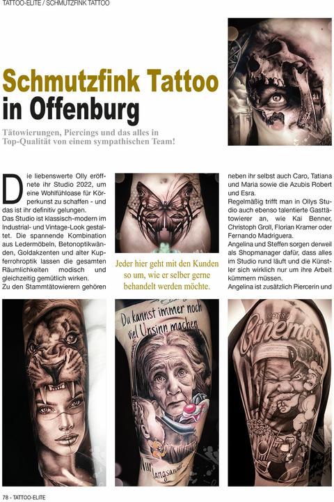 Immagine prodotto Tattoo Elite 3 (Tedesco, Casa editrice Kruhm, 2023)