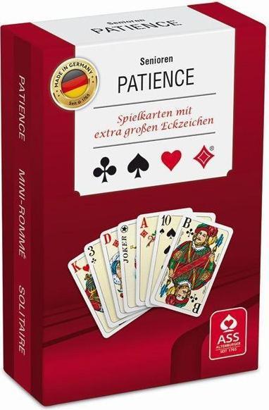 Produktbild AGM Senioren-Patience, Plastiketui Karten in Originalgrösse (Deutsch, Französisch, Italienisch)