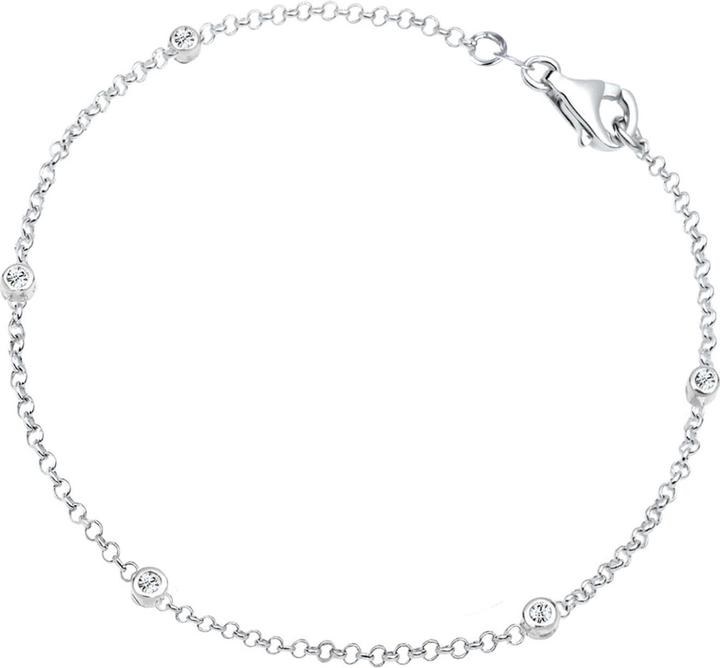 Produktbild Elli Kristall Armband (20 cm, Glaskristall, 925er Sterling Silber)