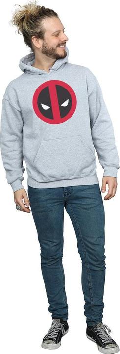 Actual product image Mens Deadpool Large Clean Logo Hoodie (XXL)