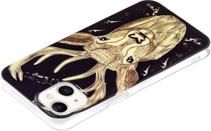 Image du produit Cover-Discount iPhone 15 - Étui en silicone phosphorescent Cerf (Apple iPhone 15)