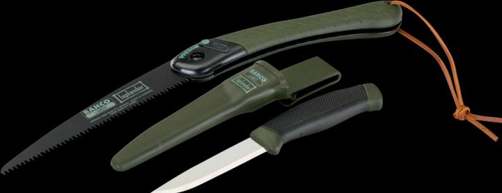 Produktbild Bahco Klappbare Säge und Messer Laplander Satz mit 2-Komponenten-Griff
