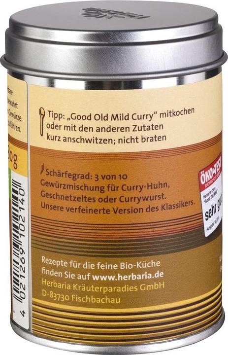 Produktbild Herbaria Good Old Mild Curry (80 g)
