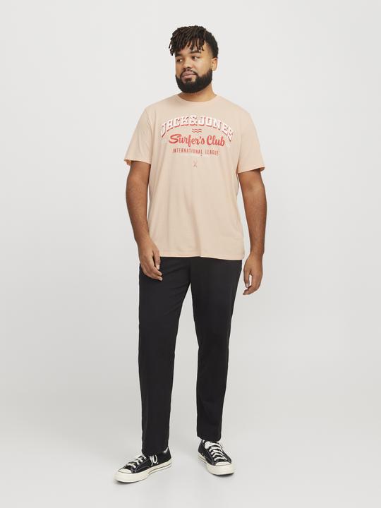 Produktbild Jack & Jones Jjelogo Tee Ss O-Neck 2 Col Aw24 S Pls (6XL)