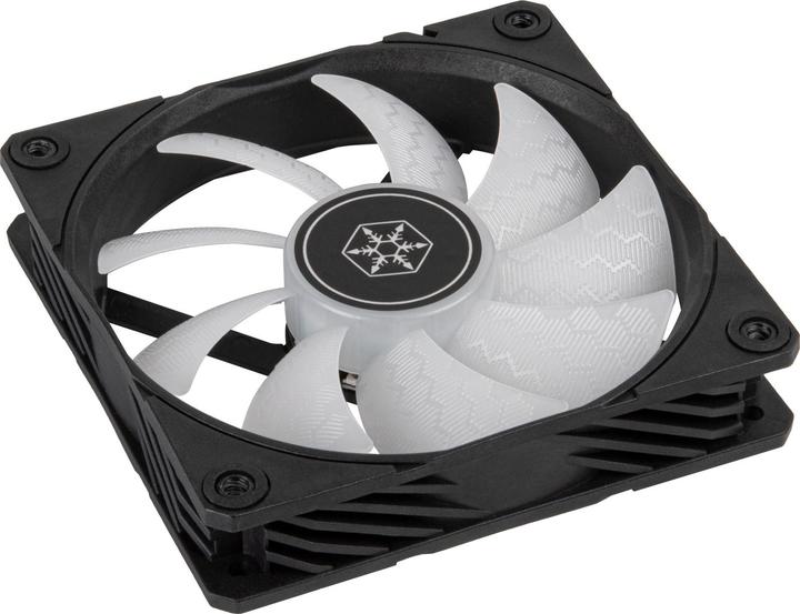 Image du produit Silverstone SST-SF120B-ARGB - Ventilateur PWM ARGB de 120 mm à rendement amélioré Shark Force (120 mm, 1 x)