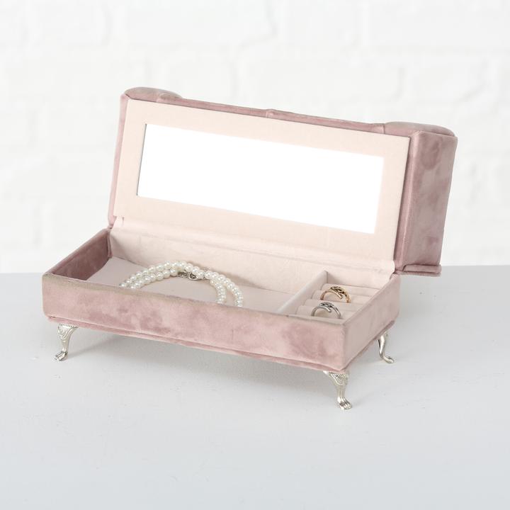Image du produit Boltze Home Boîte à bijoux Canape, velours