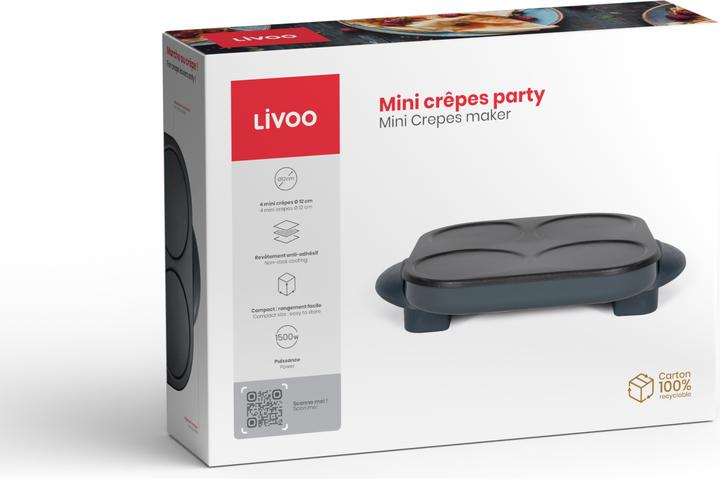 Image du produit Livoo Mini crêpes party