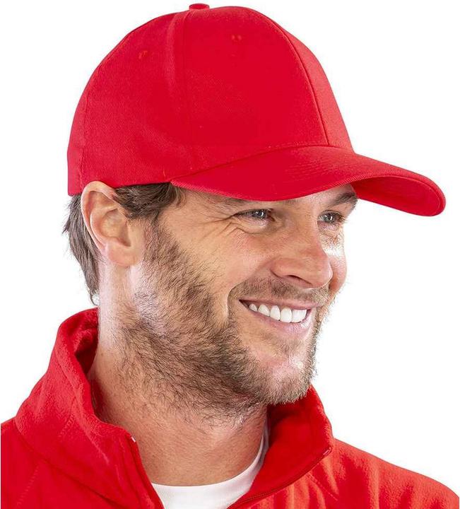 Actual product image Result Unisex Adult Memphis Brushed Cotton Cap (One size)