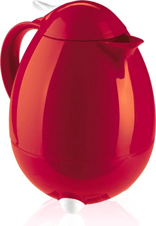 Leifheit 28336, Carafe, 1 l, Red, 8 cups (1 l)