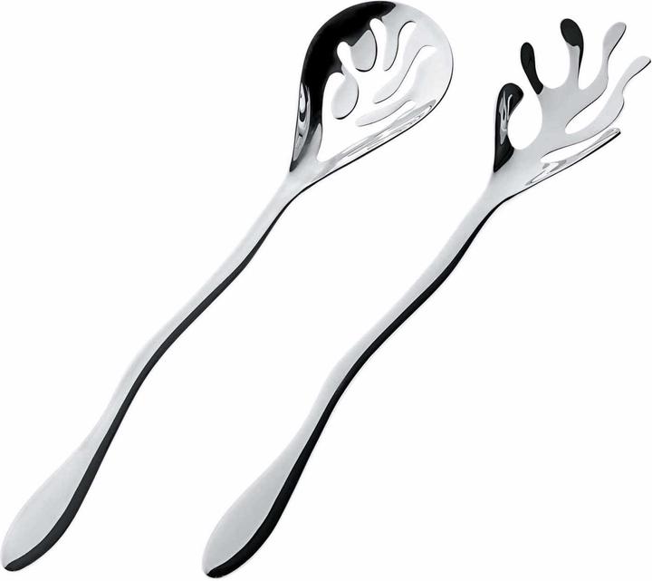 Produktbild Alessi Salatbesteck MEDITERRANEO silberfarben (Salatbesteck)