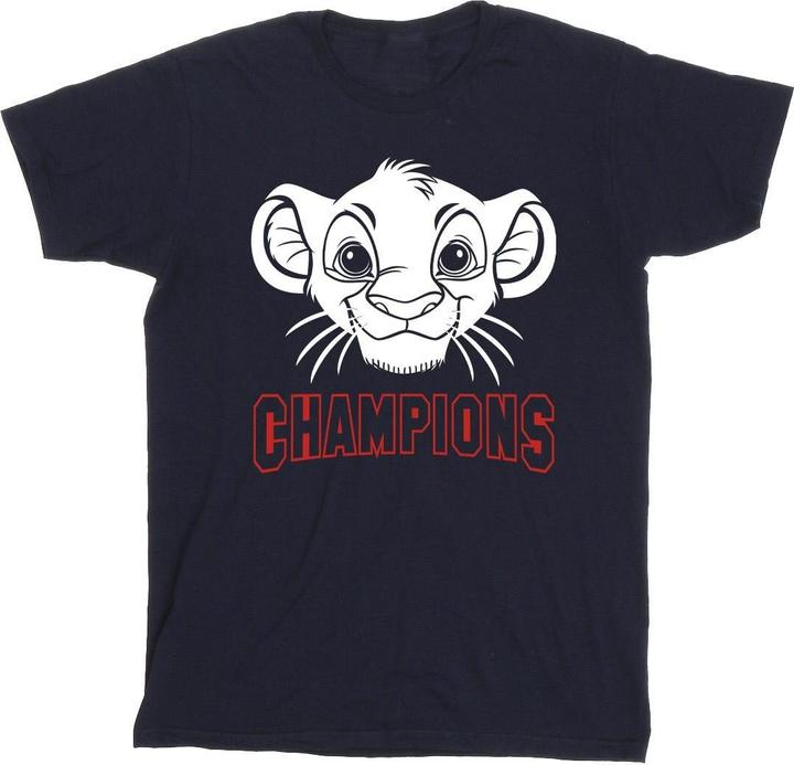Image du produit Disney - T-shirt THE LION KING SIMBA FACE CHAMPION - Garçon (128)