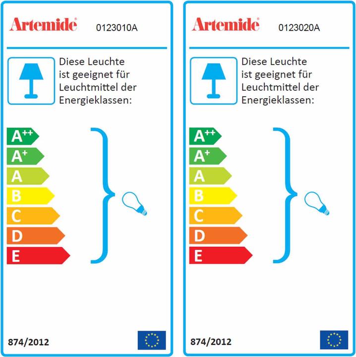 Energie-Label Artemide Melampo (2279 lm, E27)
