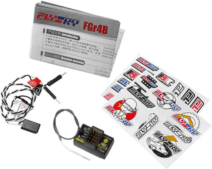 Actual product image Fly Sky fgr4b receiver 2.4ghz