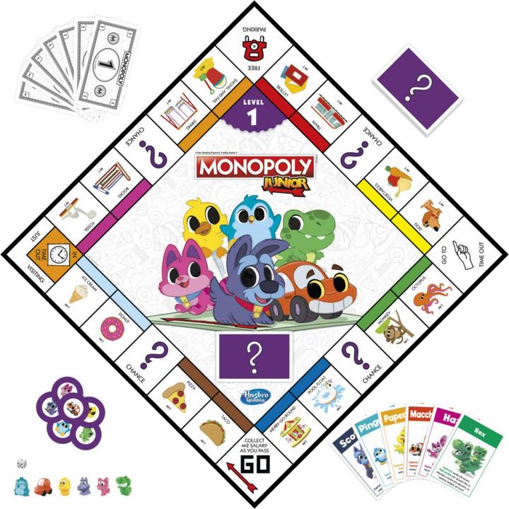 Actual product image Monopoly Junior (Italian)