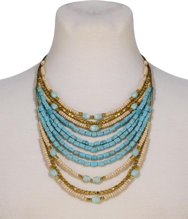 Produktbild Joe Browns Turquoise Beaded Layered Necklace (10% Eisen, 90% Glas)