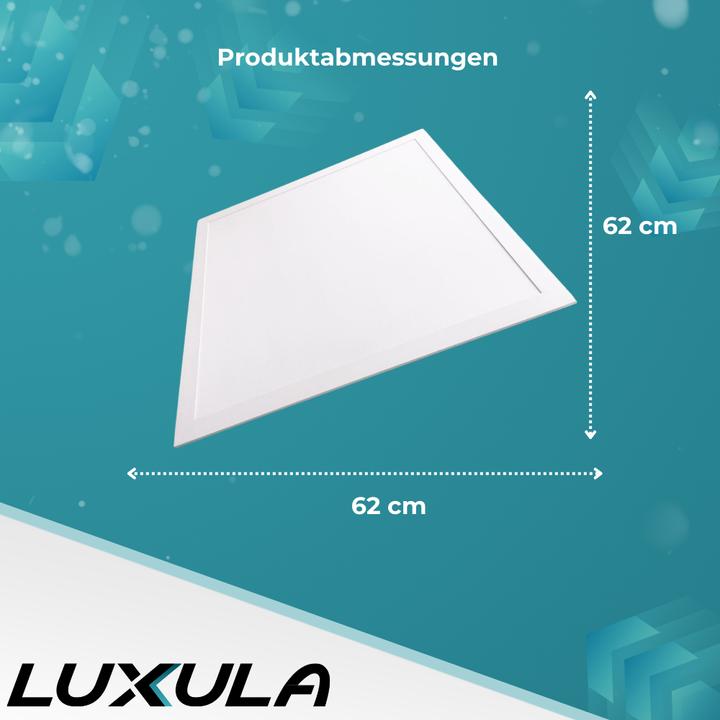 Actual product image Luxula LED-Panel LX-62-4000-CRI98, EEK: F, 40 W, 4000 lm, 4000 K (4000 lm)