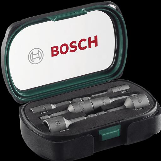 Actual product image Bosch Professional Zubehör Socket wrench set 6 pieces (10 mm, 8 mm, 7 mm, 6 mm, 12 mm, 13 mm)