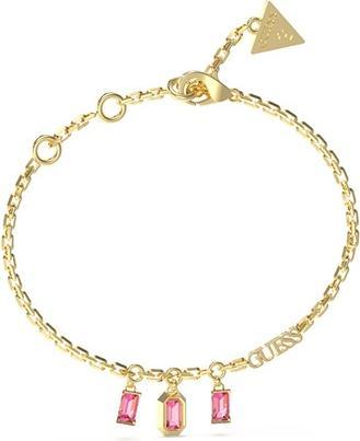 Produktbild Guess Decent Gold Plated Crystal Hashtag Bracelet JUBB04251JWYGFC - Length: 21 cm (21 cm)