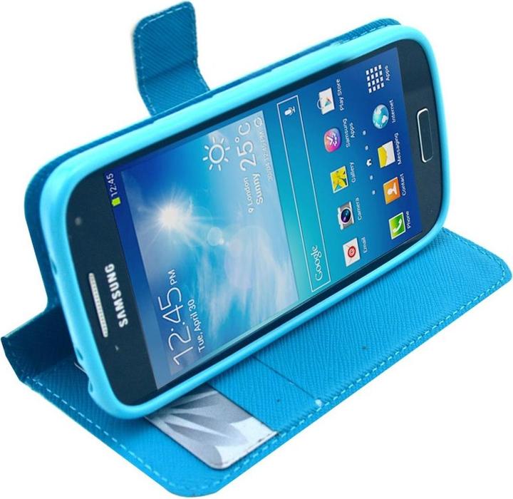 Actual product image König Design Mobile phone cover case for mobile Samsung Galaxy S4 Mini lettering Laugh / Laugh Green (Samsung Galaxy S4 mini)