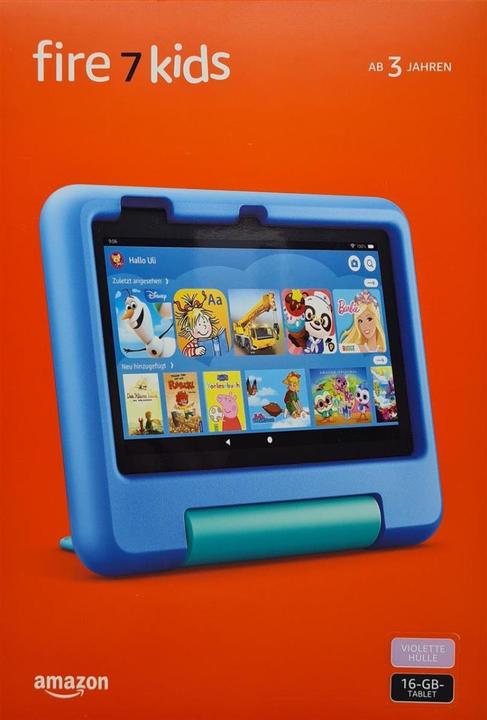 Actual product image Amazon Fire 7 Kids 16GB (WLAN only, 7", 16 GB, Purple Lavander)