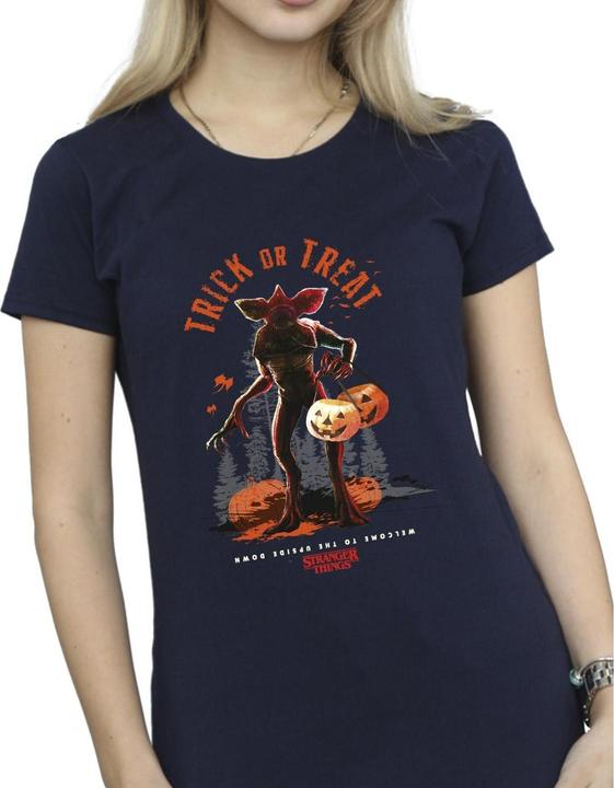 Immagine prodotto Netflix Stranger Things Trick Or Treat Demagorgon Maglietta Donna (S)