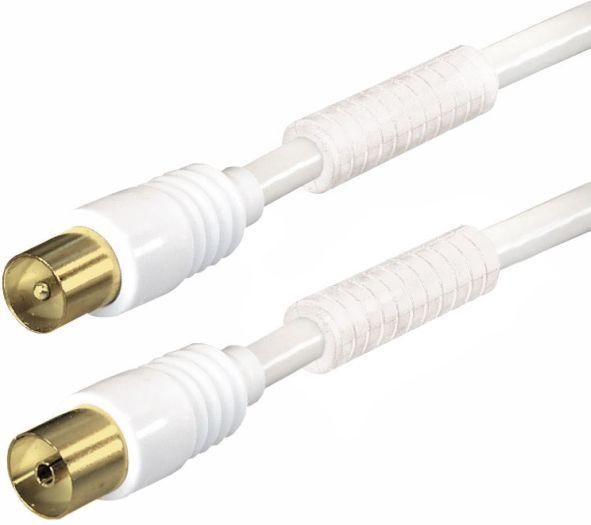 Actual product image Hapena FAASG/2m 12721-SBPack. Coax connection cable ws. - Cable - Antenna/TV (100 dB, Antenna cable)