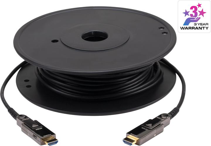 Actual product image Aten VE7834A True 4K HDMI Opt. Cable 60m - Cable - Digital/Display/Video (60 m, HDMI)