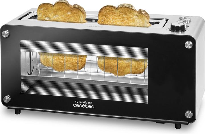 Actual product image Cecotec Grille-Pain VisionToast (Noir) (EU plug)