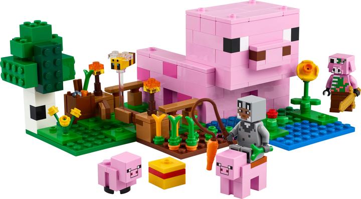 Image du produit LEGO Das Babyschwein-Haus (21268, LEGO Minecraft)