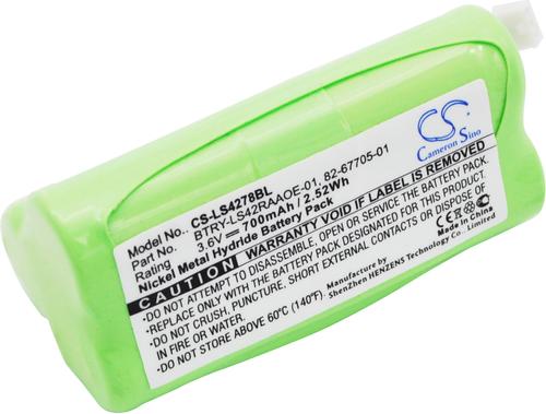 NoName Batterie pour Symbol LS4278 etc. Lecteur de codes-barres 700mAh, 3.6V (1 pcs, Spécifique à l'appareil)