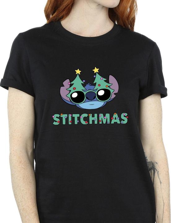 Produktbild Disney Lilo & Stitch Stitchmas Glasses TShirt (XXL)