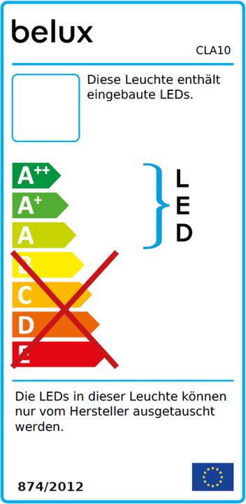 Energie-Label Belux Classic Led Stehleuchte