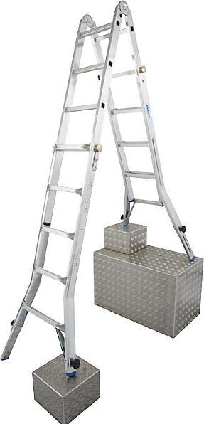 Actual product image Krause Articulated telescopic ladder (Multi-purpose ladder)