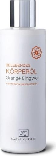 Classic Ayurveda Körperöl Orange & Ingwer, BDIH (Körperöl, 200 ml)