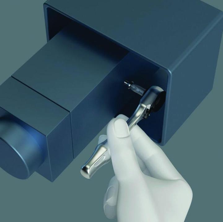 Actual product image Wera 8001 A Zyklop Mini 1 (1/4")