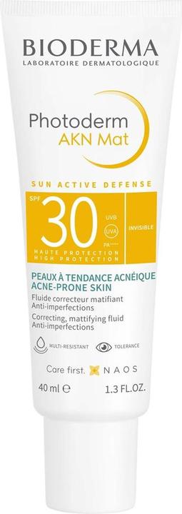 Bioderma Photoderm Akn Mat SPF30 (Sonnencreme Gesicht, SPF 30, 40 ml, 150 g)