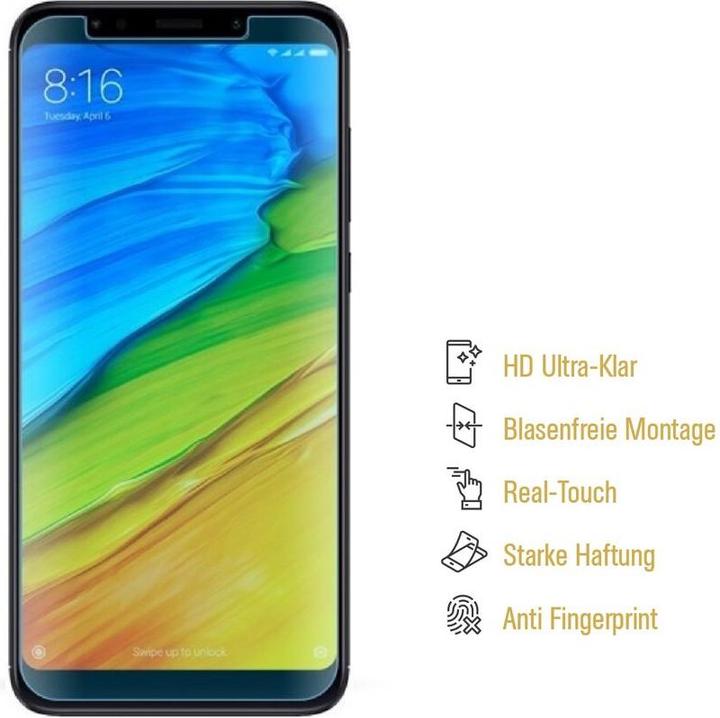 Produktbild Protectorking 6x Premium Displayschutzfolie 3D KLAR (6 Stück, Xiaomi Redmi 5 Plus)