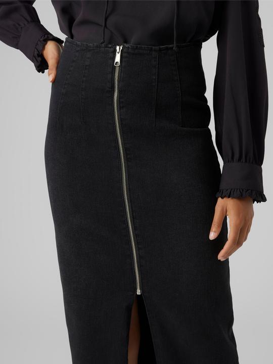 Produktbild Vero Moda Hohe Taille Langer Rock Jeansrock (XS)