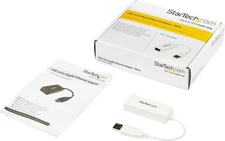 Produktbild StarTech USB 3.0 auf Gigabit Ethernet Lan Adapter (USB 3.0, RJ45 (1x))