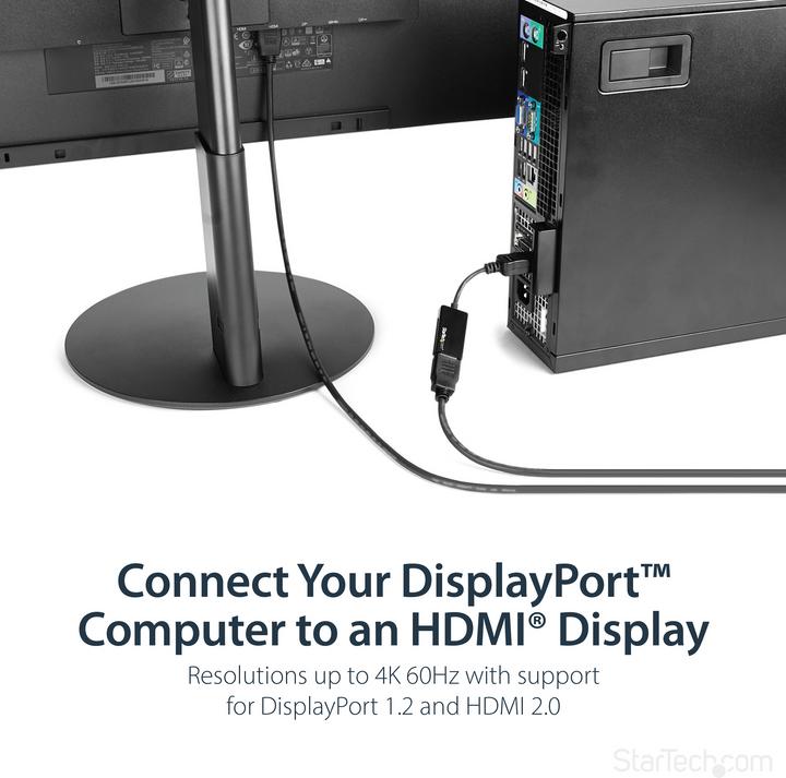 Produktbild StarTech DisplayPort auf (HDMI, 21.50 cm)