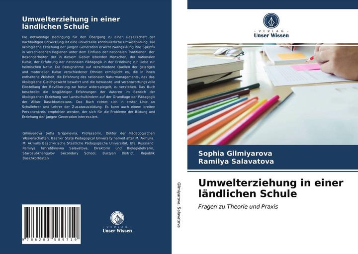 Produktbild Umwelterziehung in einer ländlichen Schule (Deutsch, Ramilya Salavatova, Sophia Gilmiyarova, 2021)