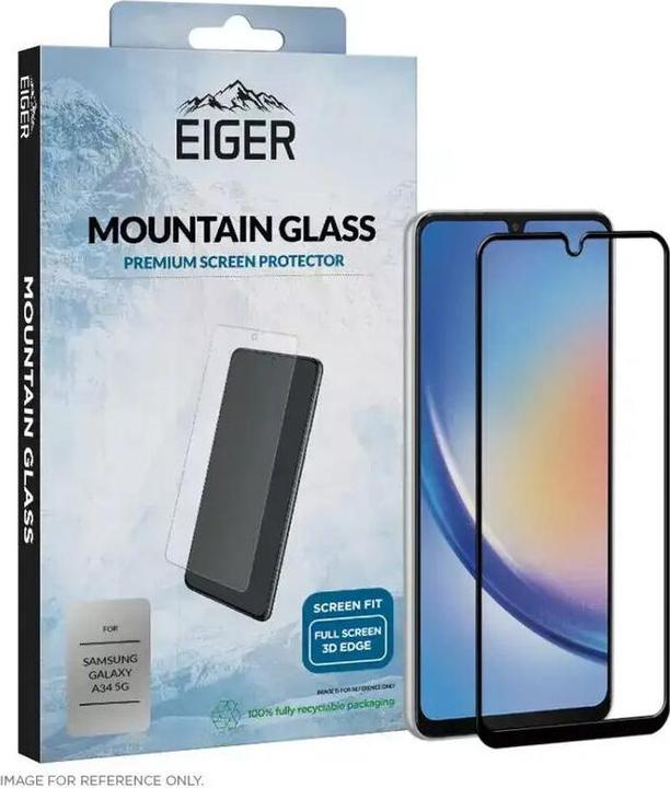Image du produit Eiger Mountain Glass Clear Edge (1 pièce(s), Samsung Galaxy A34 5G)