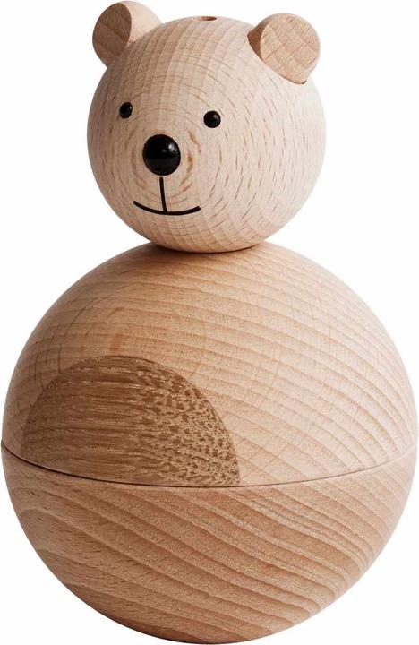 Oyoy Bär Holzfigur Natur